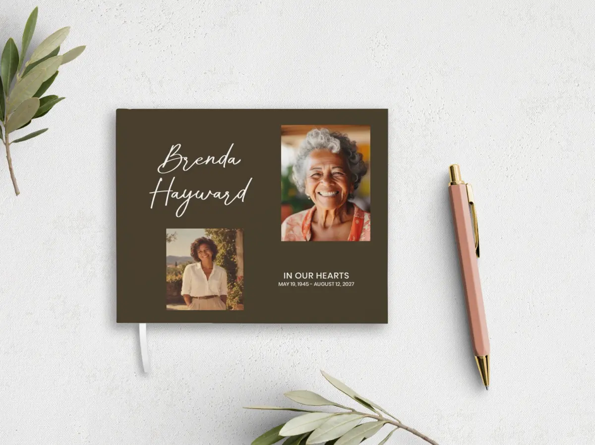 Wedding Program Front