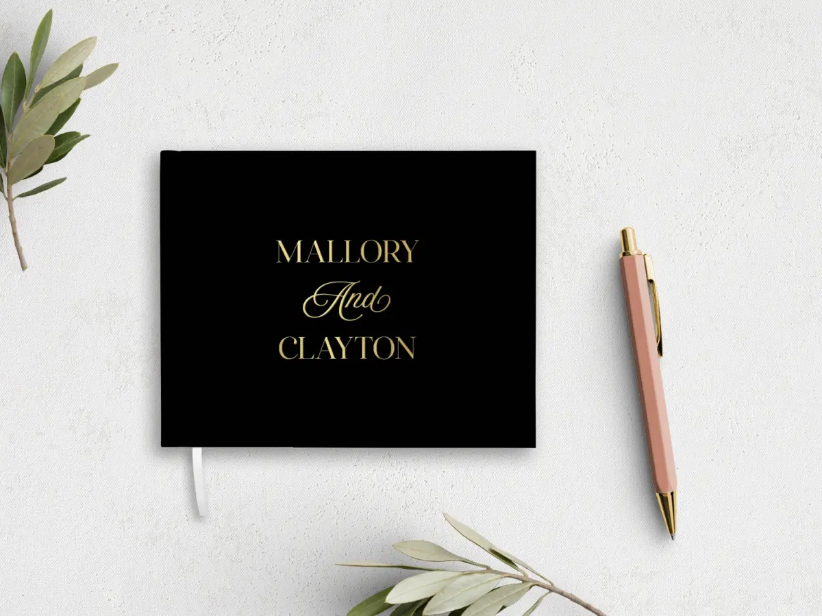 Wedding Program Front