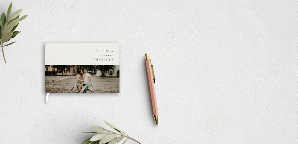 Wedding Program Front