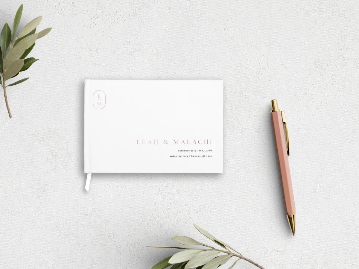 Wedding Program Front