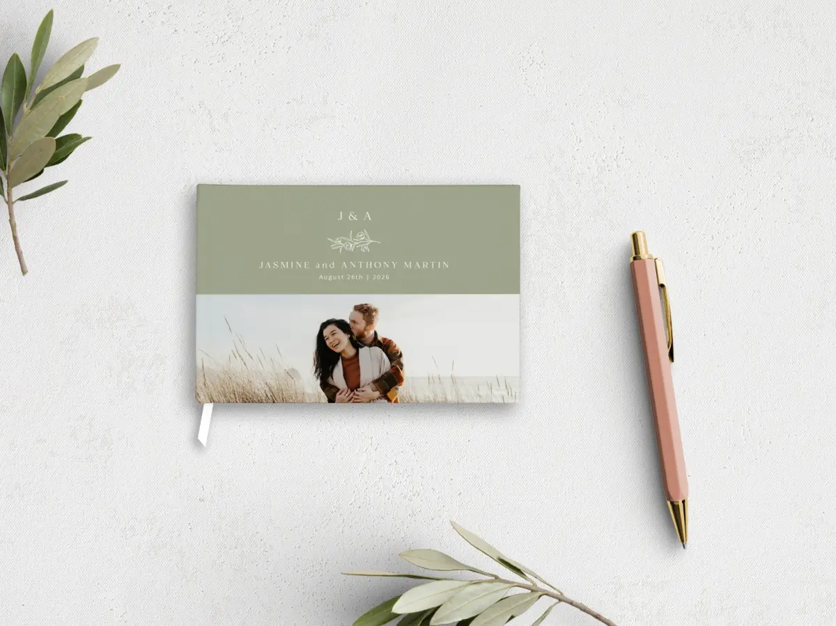 Wedding Program Front