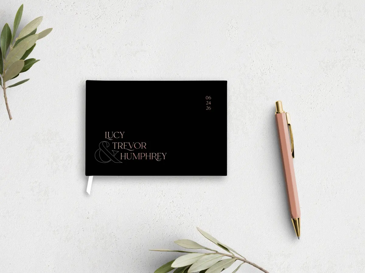 Wedding Program Front