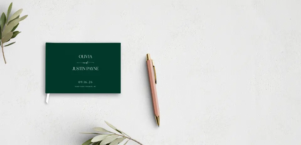 Wedding Program Front