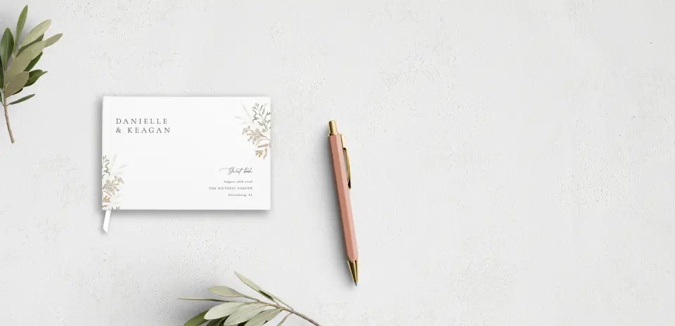 Wedding Program Front