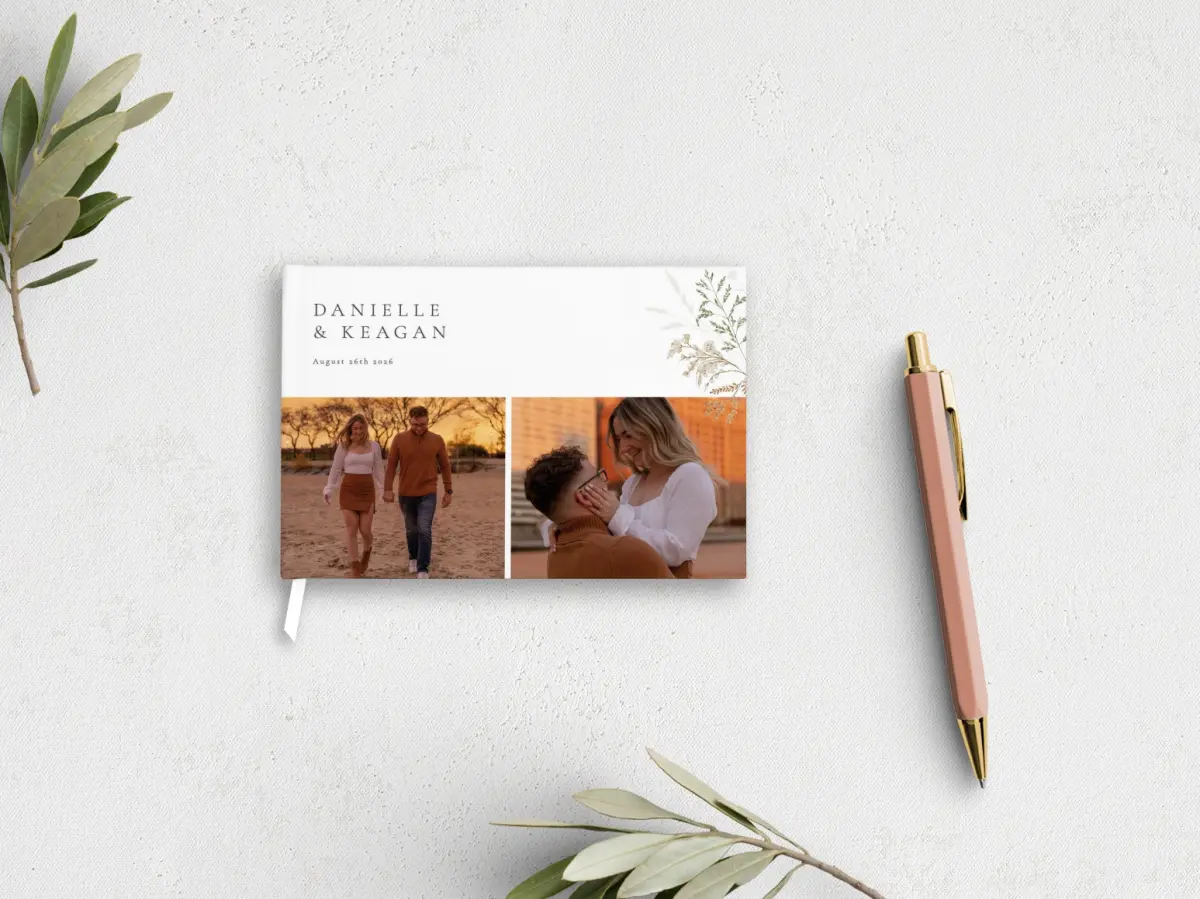 Wedding Program Front
