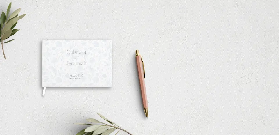 Wedding Program Front