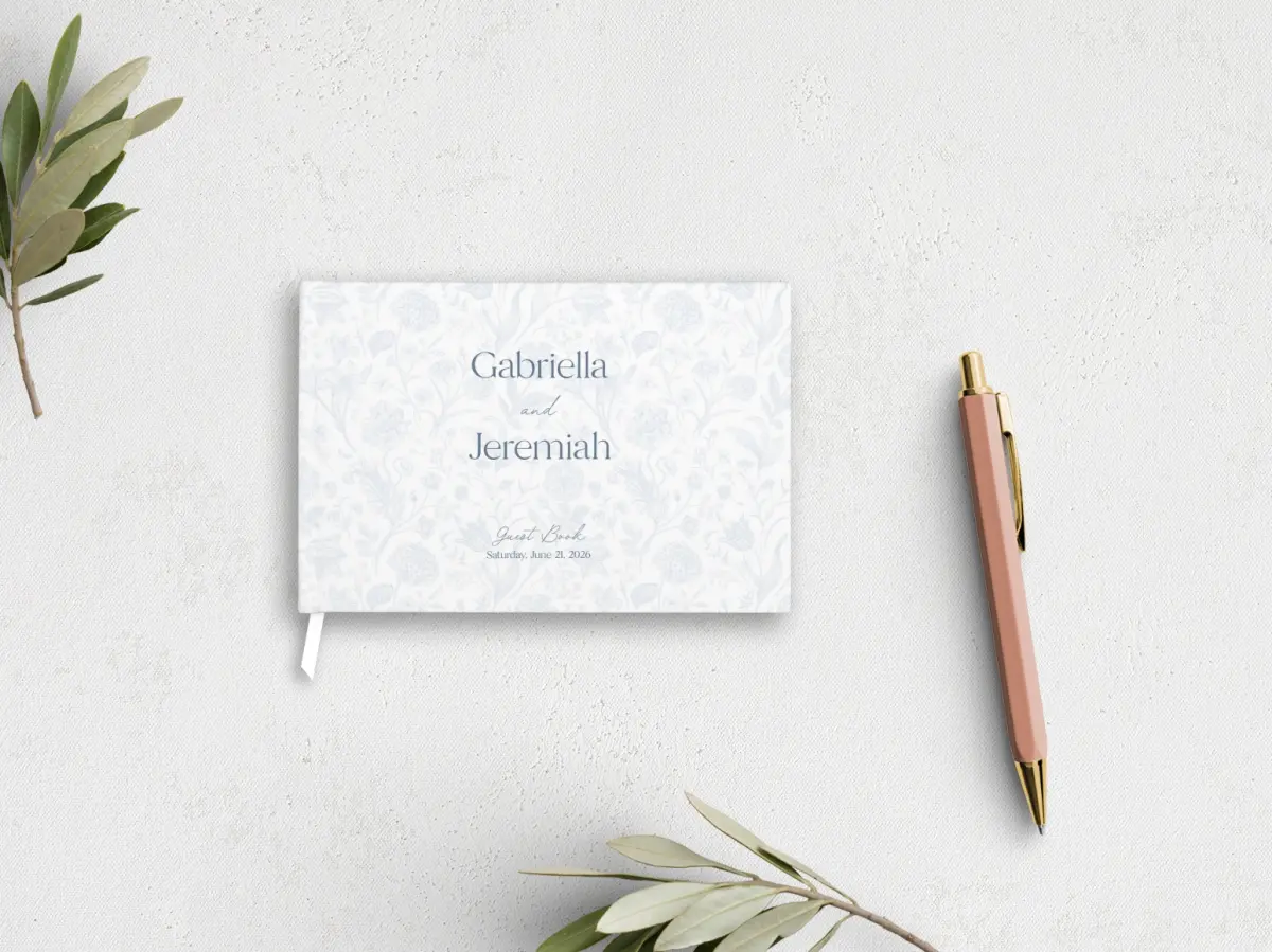 Wedding Program Front