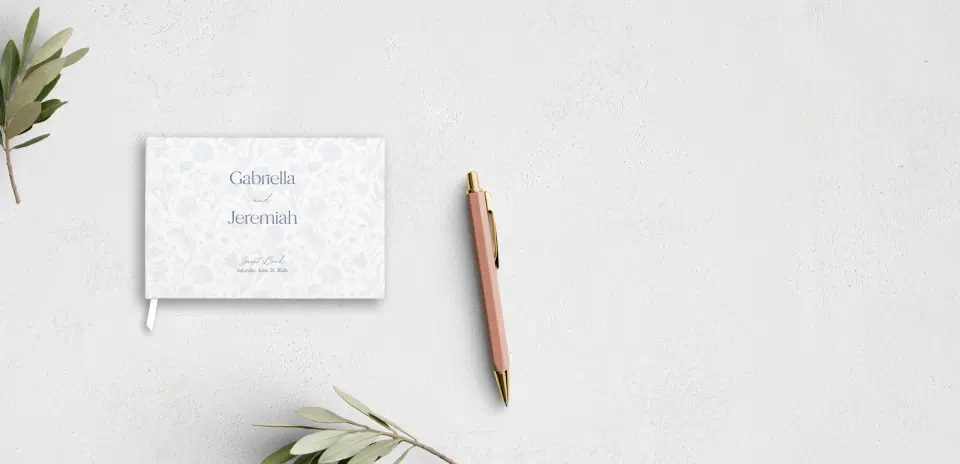 Wedding Program Front