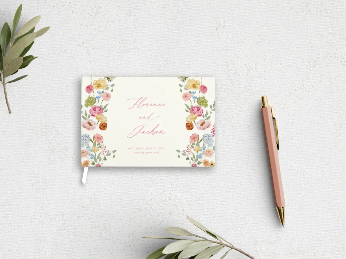 Wedding Program Front