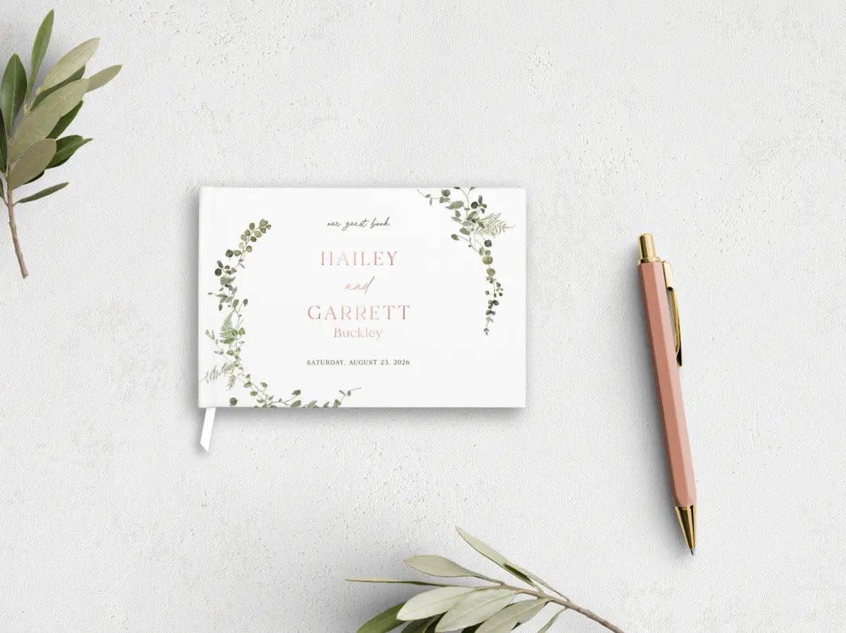 Wedding Program Front