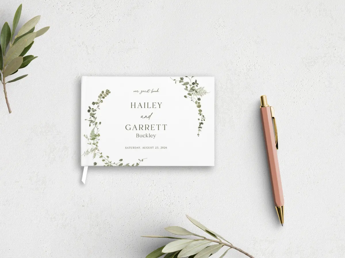 Wedding Program Front