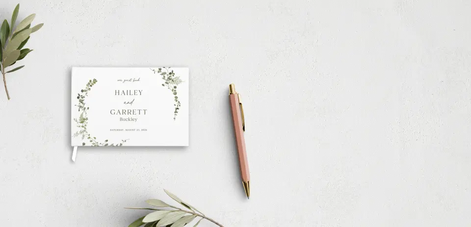 Wedding Program Front