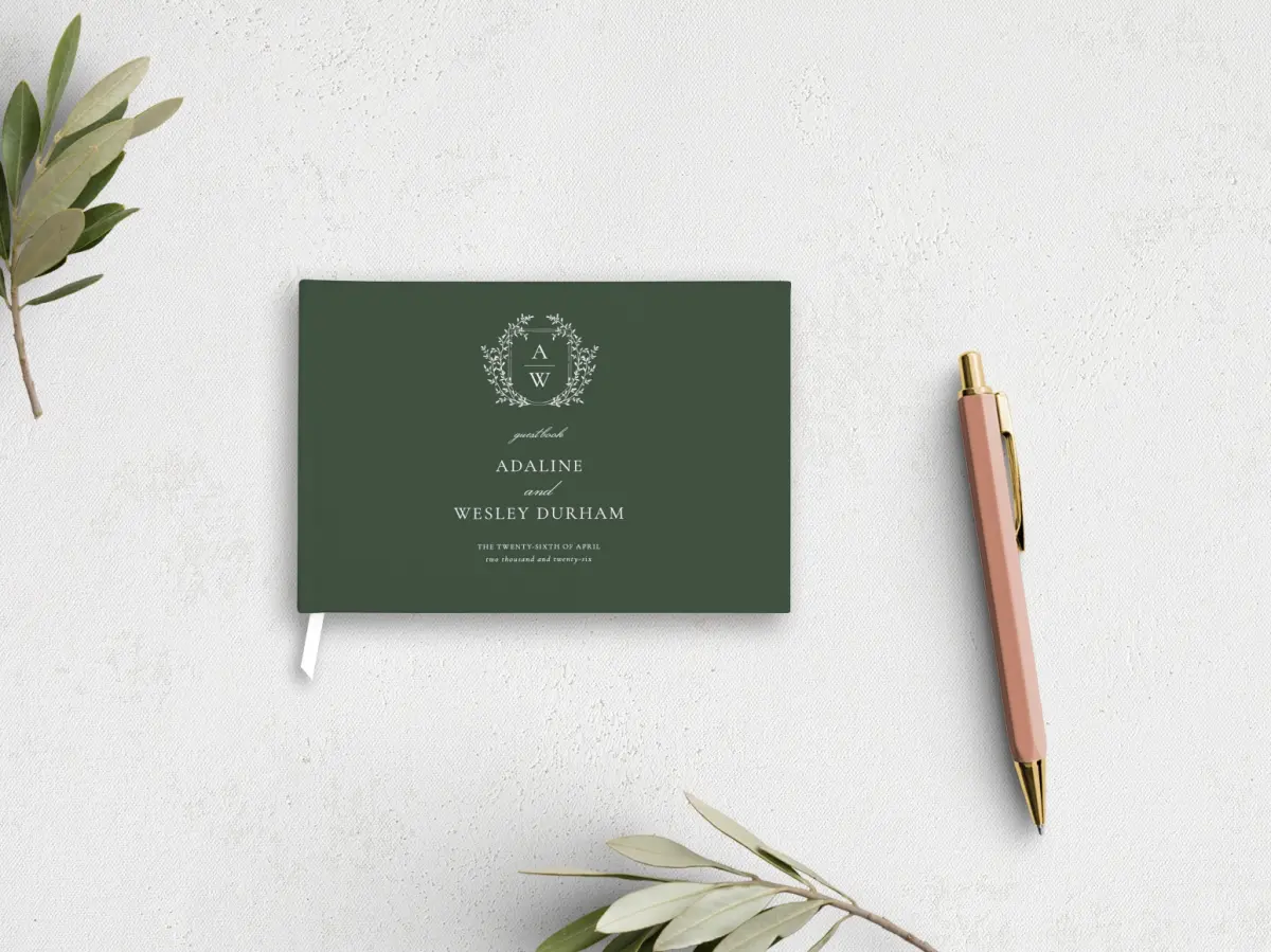 Wedding Program Front