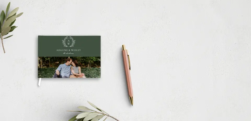 Wedding Program Front