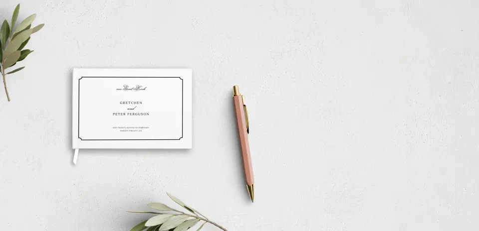 Wedding Program Front