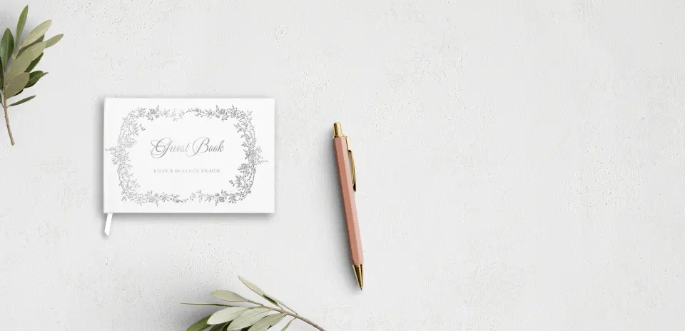 Wedding Program Front