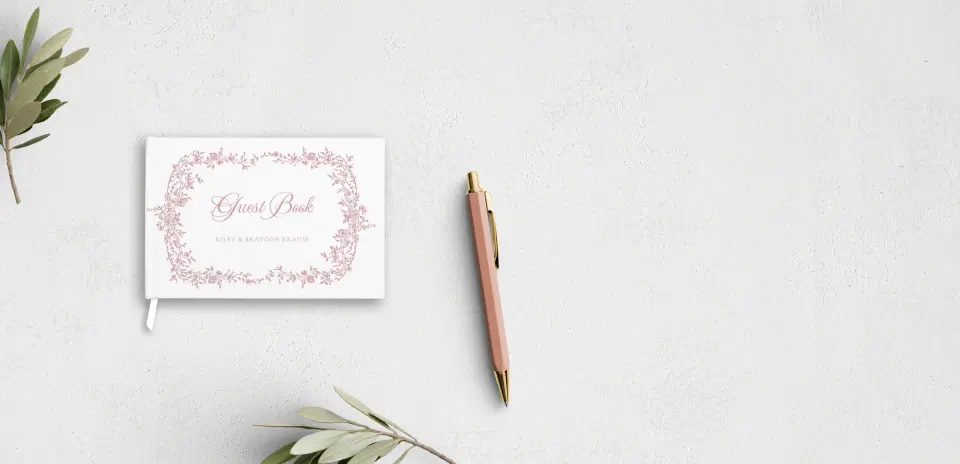Wedding Program Front