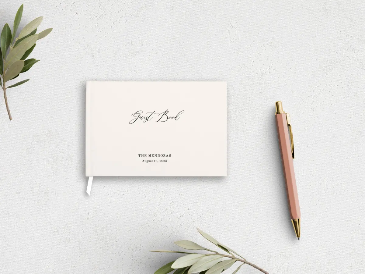 Wedding Program Front