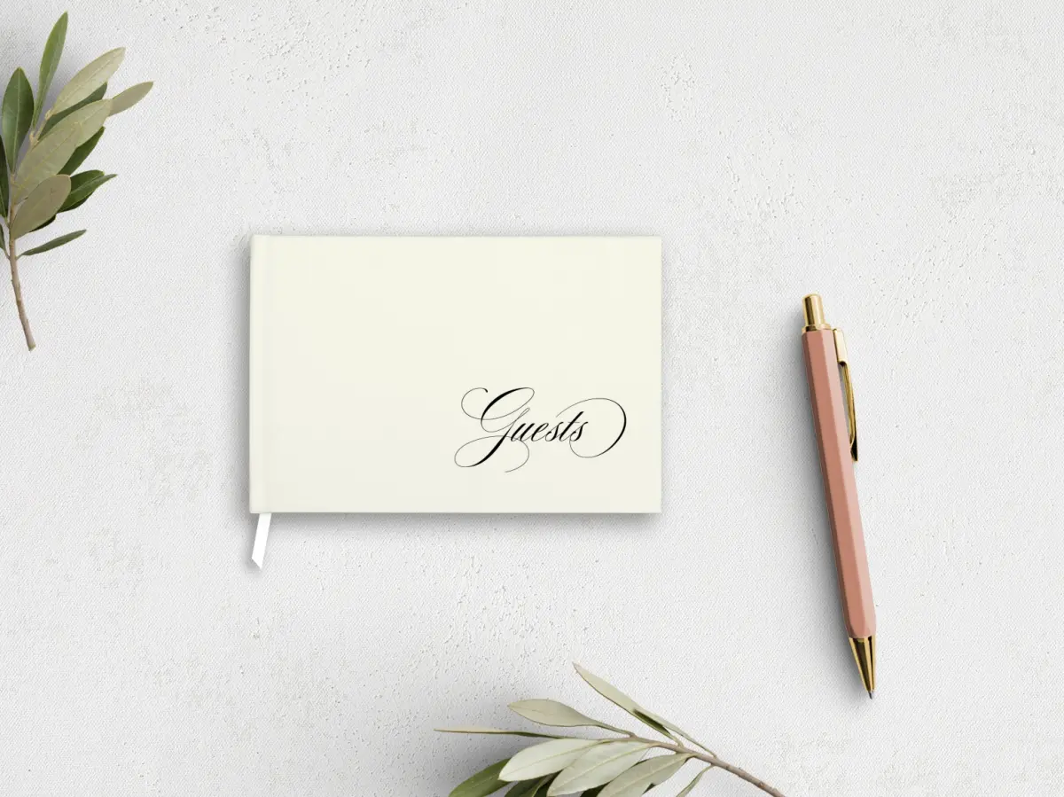 Wedding Program Front