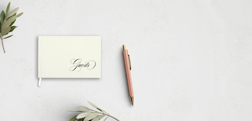 Wedding Program Front