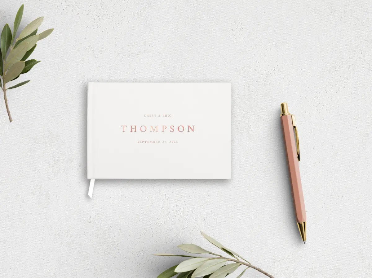 Wedding Program Front
