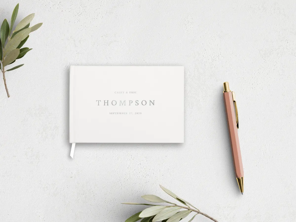 Wedding Program Front
