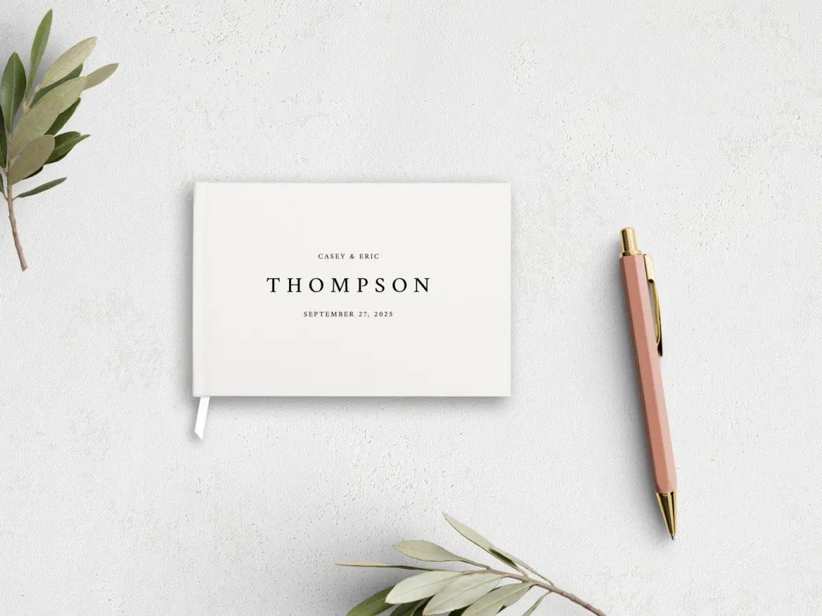 Wedding Program Front