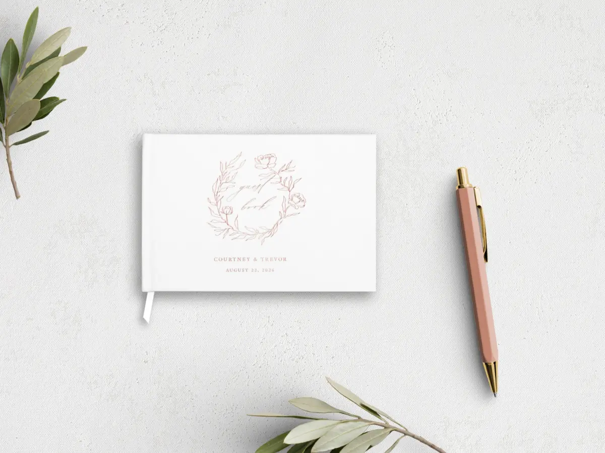 Wedding Program Front