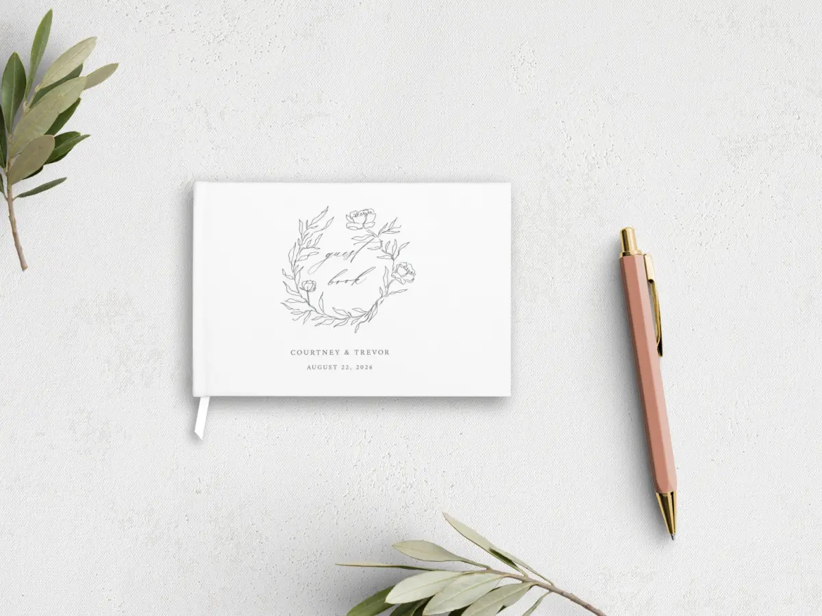 Wedding Program Front
