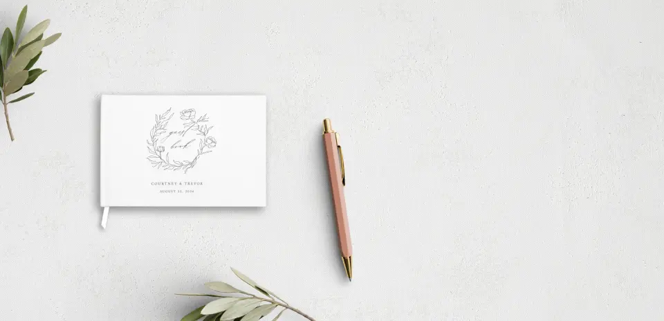 Wedding Program Front