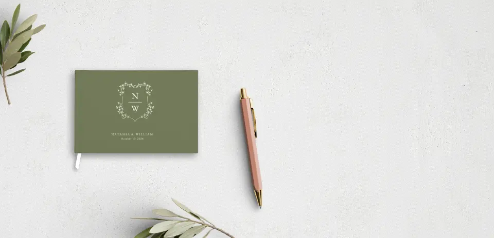 Wedding Program Front
