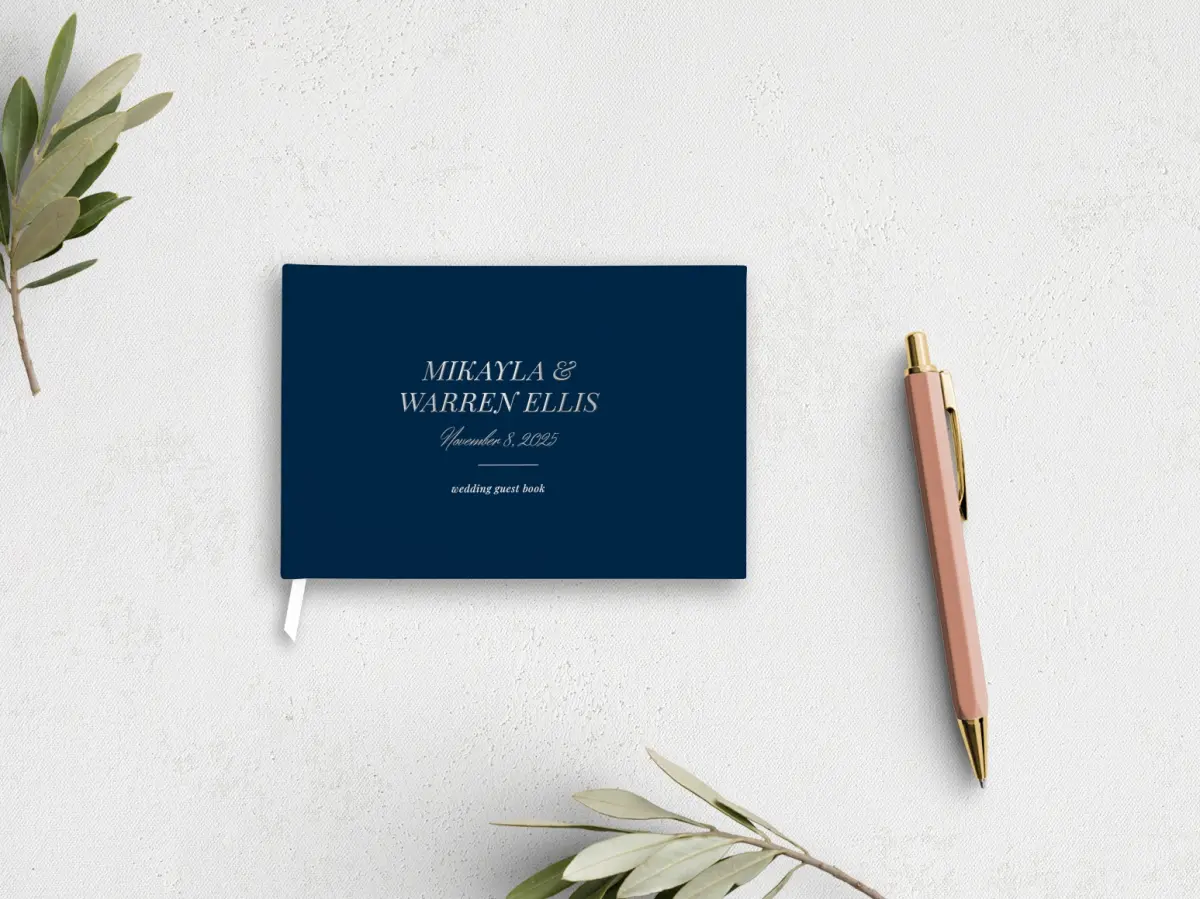 Wedding Program Front