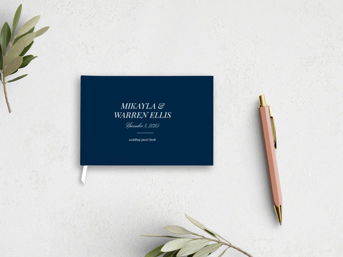 Wedding Program Front