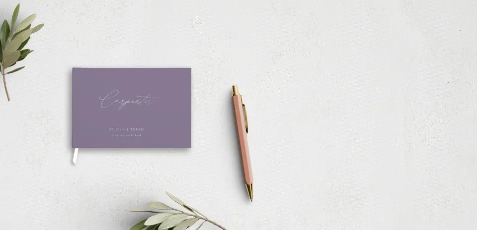 Wedding Program Front