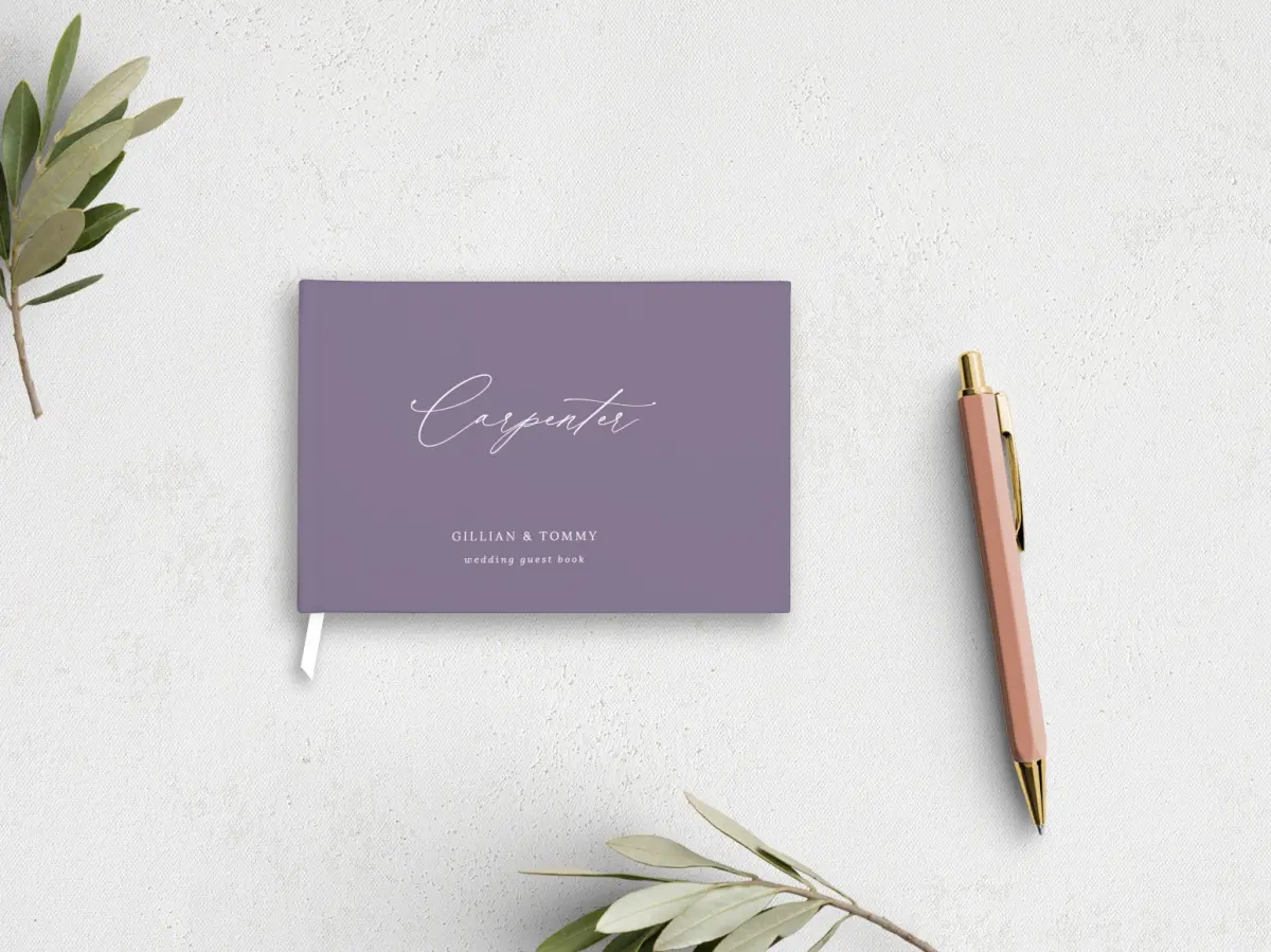 Wedding Program Front
