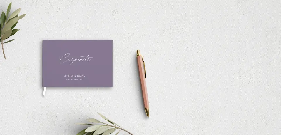 Wedding Program Front