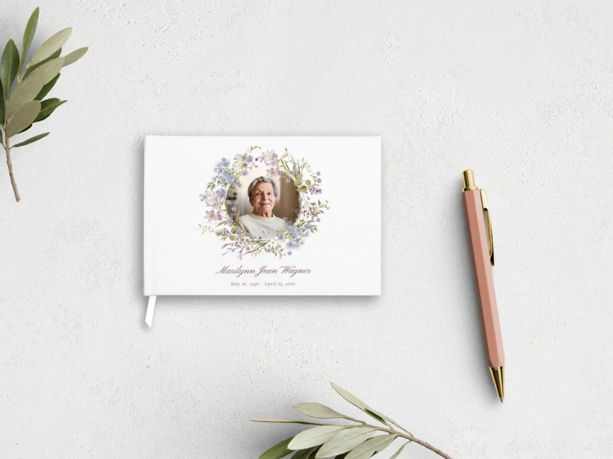 Wedding Program Front