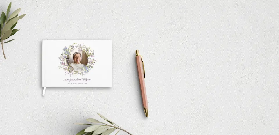 Wedding Program Front