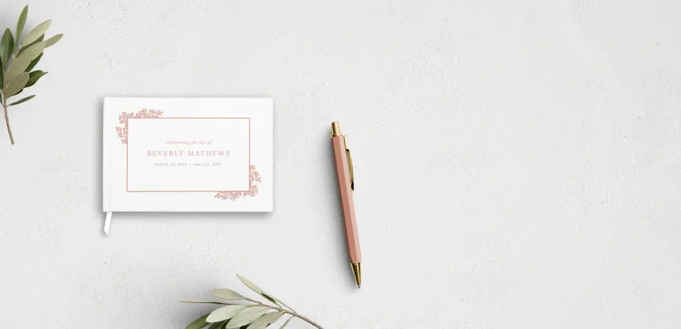 Wedding Program Front