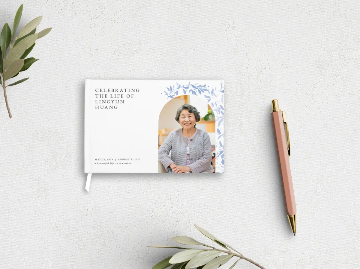 Wedding Program Front
