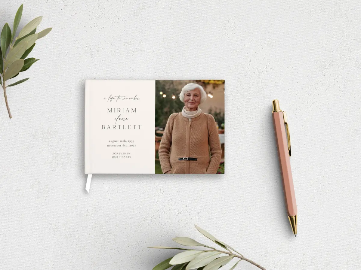 Wedding Program Front