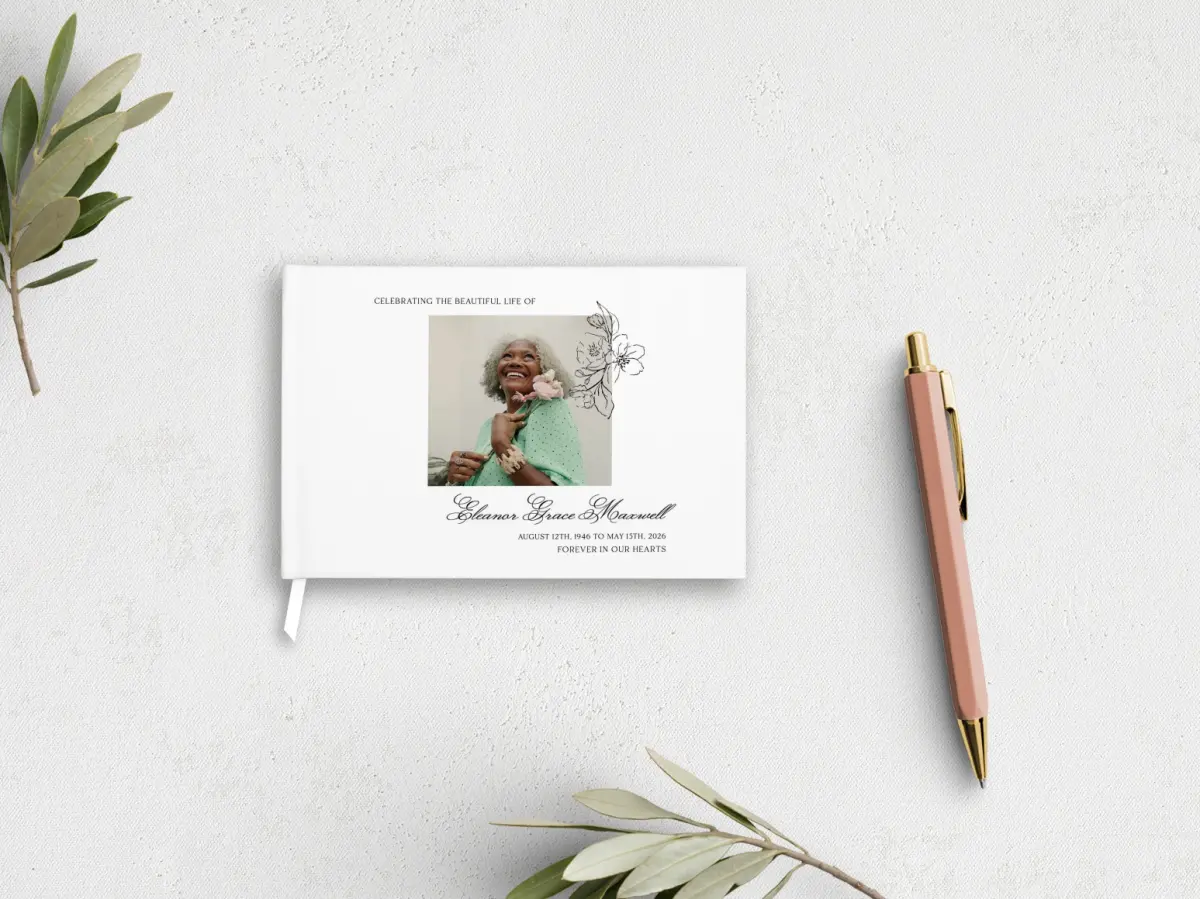Wedding Program Front
