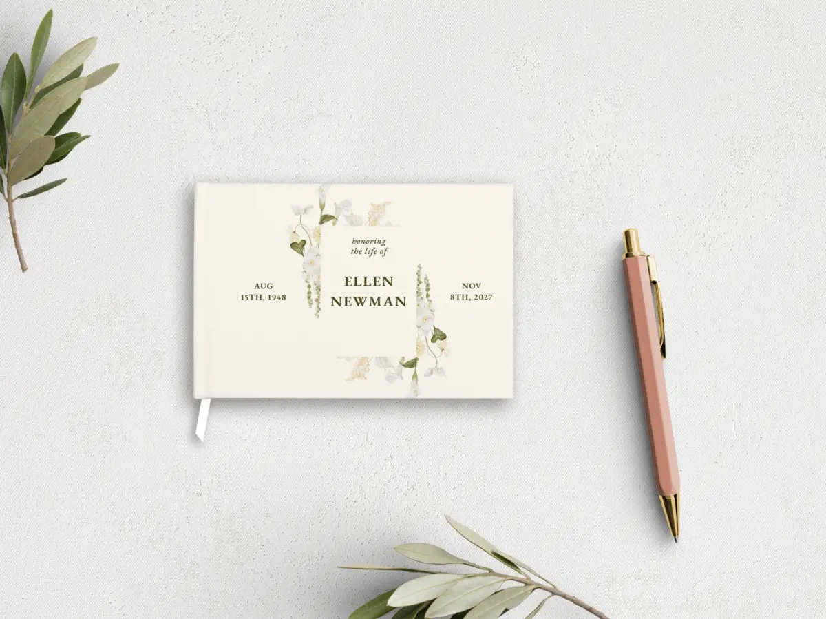 Wedding Program Front
