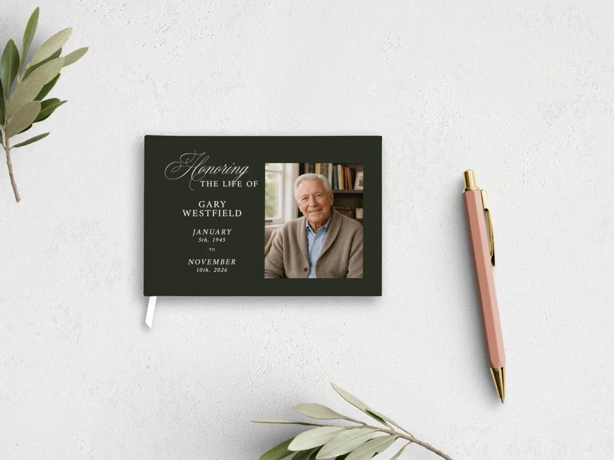 Wedding Program Front