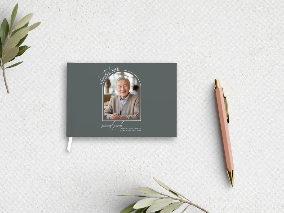 Wedding Program Front