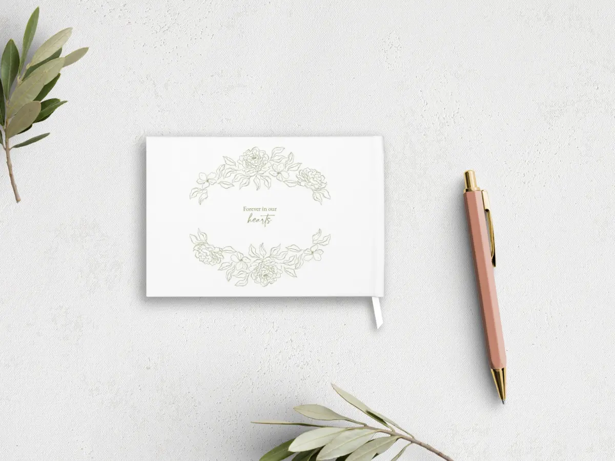 Wedding Program Back