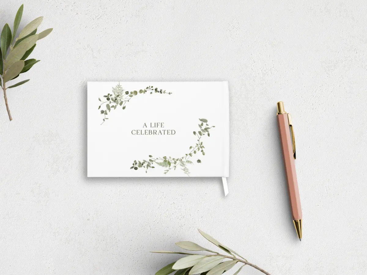 Wedding Program Back