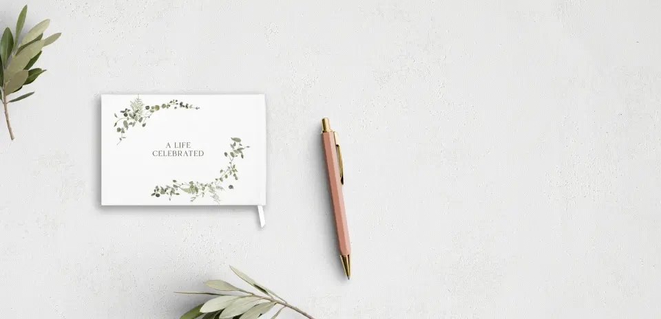 Wedding Program Back