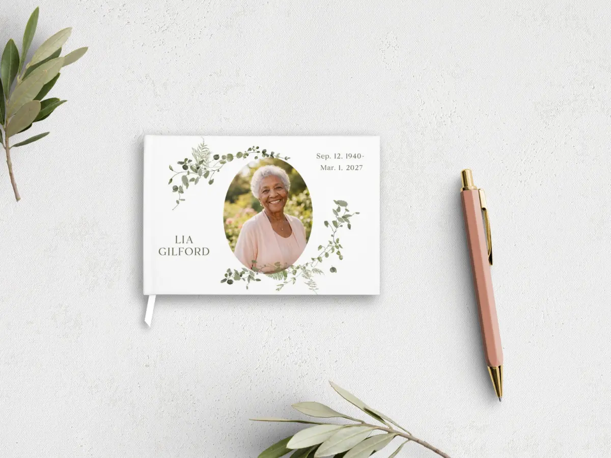 Wedding Program Front