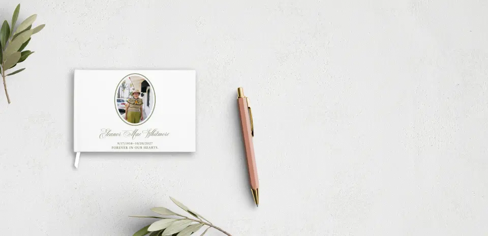 Wedding Program Front